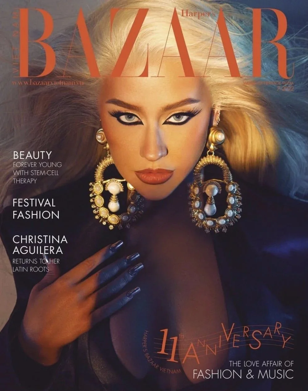 Christina Aguilera × Harper's Bazaar